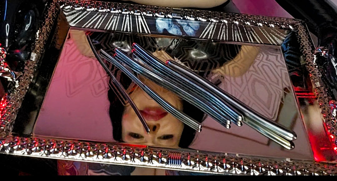 Example image as parallax background.